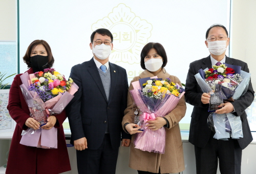 시흥시의회, 안선희·이금재·성훈창 의원의정활동 우수의원 선정